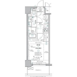 高岳駅 徒歩10分 10階の物件間取画像